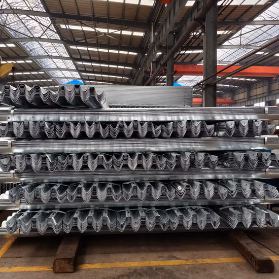 Barreira de segurança rodoviária de viga corrugada para venda