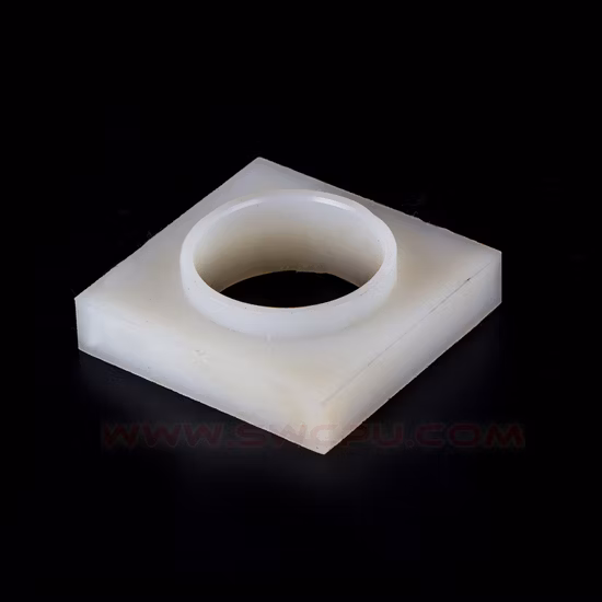 Espaçadores de plástico PVC à prova d'água quadrados OEM