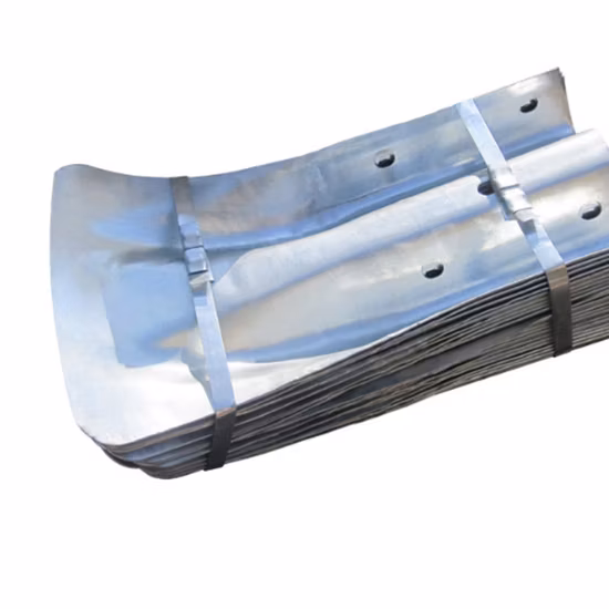 Extremidade terminal galvanizada a quente para guarda-corpo de viga W 3,0 mm